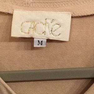 Cache Tops - Cache camel colored knit top Cache Tops - Cache camel colored knit top